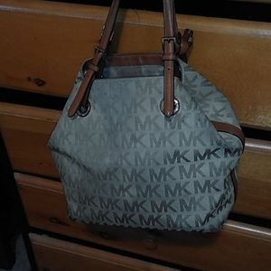 MichaelKorsPurse used some stains on Bottom,inside